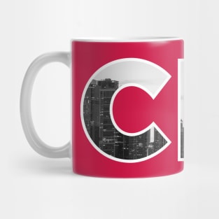 Chicago Bulls CHI Skyline Mug